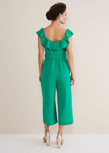 Phase Eight Tazanna Jumpsuit Green Canada | ENCAKH-802